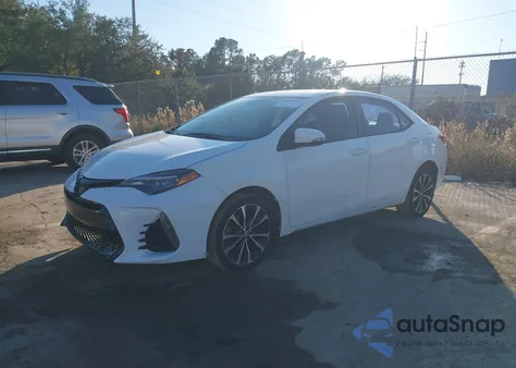 2017 Toyota Corolla Se из США, поврежденный, VIN 5YFBURHE2HP594335